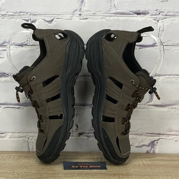 Teva Kitling Brown Fisherman Outdoor Sport Sandals - Picture 5 of 8